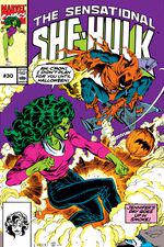 Sensational She-Hulk (1989) #30 cover