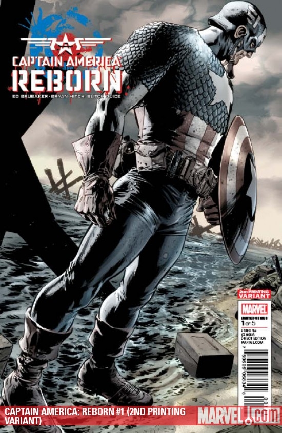 Captain America: Reborn (2009) #1 (2ND PRINTING VARIANT)