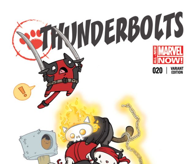 THUNDERBOLTS 20.NOW COOK ANIMAL VARIANT (ANMN)