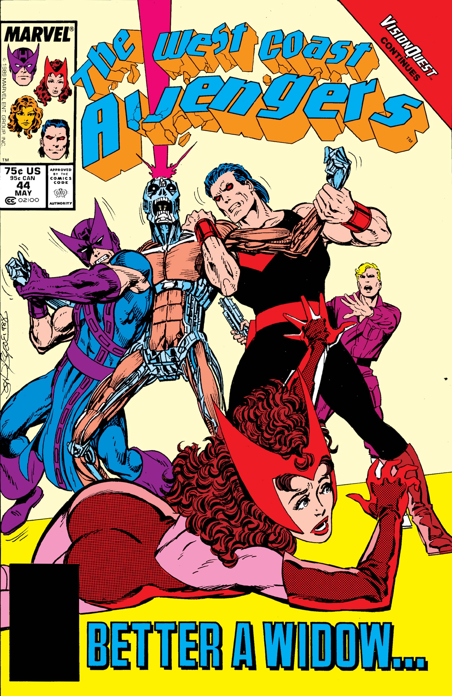 West Coast Avengers (1985) #44