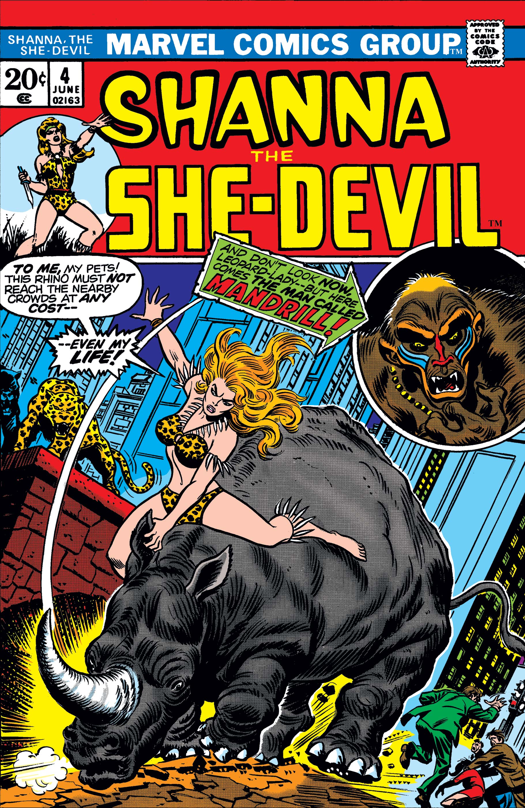 Shanna the She-Devil (1972) #4