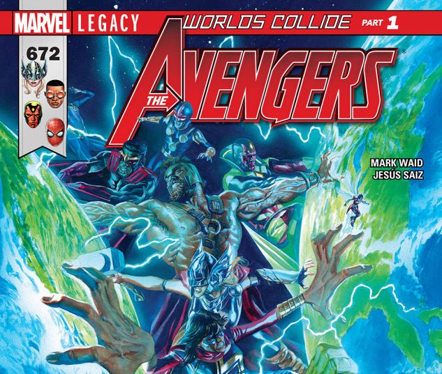 Avengers #672 Main Standard Cover Marvel Legacy 10/4/17 