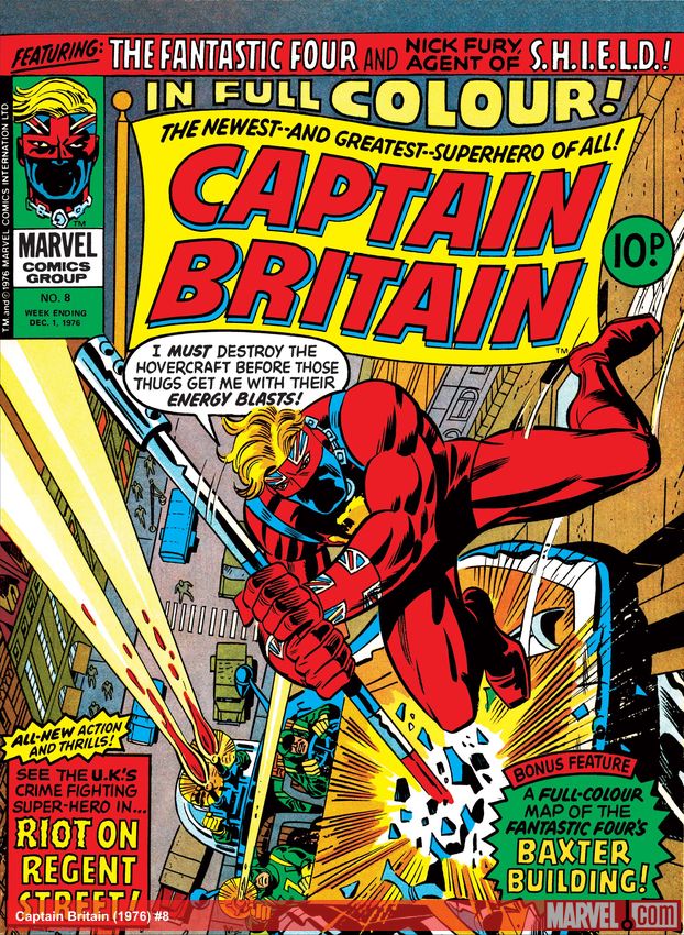 Captain Britain (1976) #8