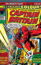 Captain Britain (1976) #8 cover