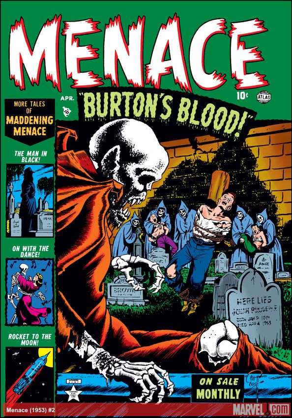 Menace (1953) #2 comic book cover