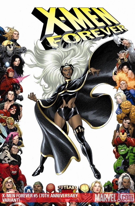 X-Men Forever (2009) #5 (70TH ANNIVERSARY VARIANT)