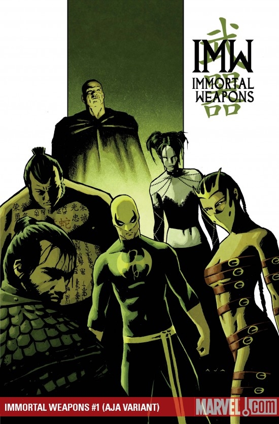 Immortal Weapons (2009) #1 (Aja Variant)