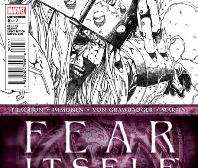 Fear Itself #2 3rd print cover art by Steve Mcniven