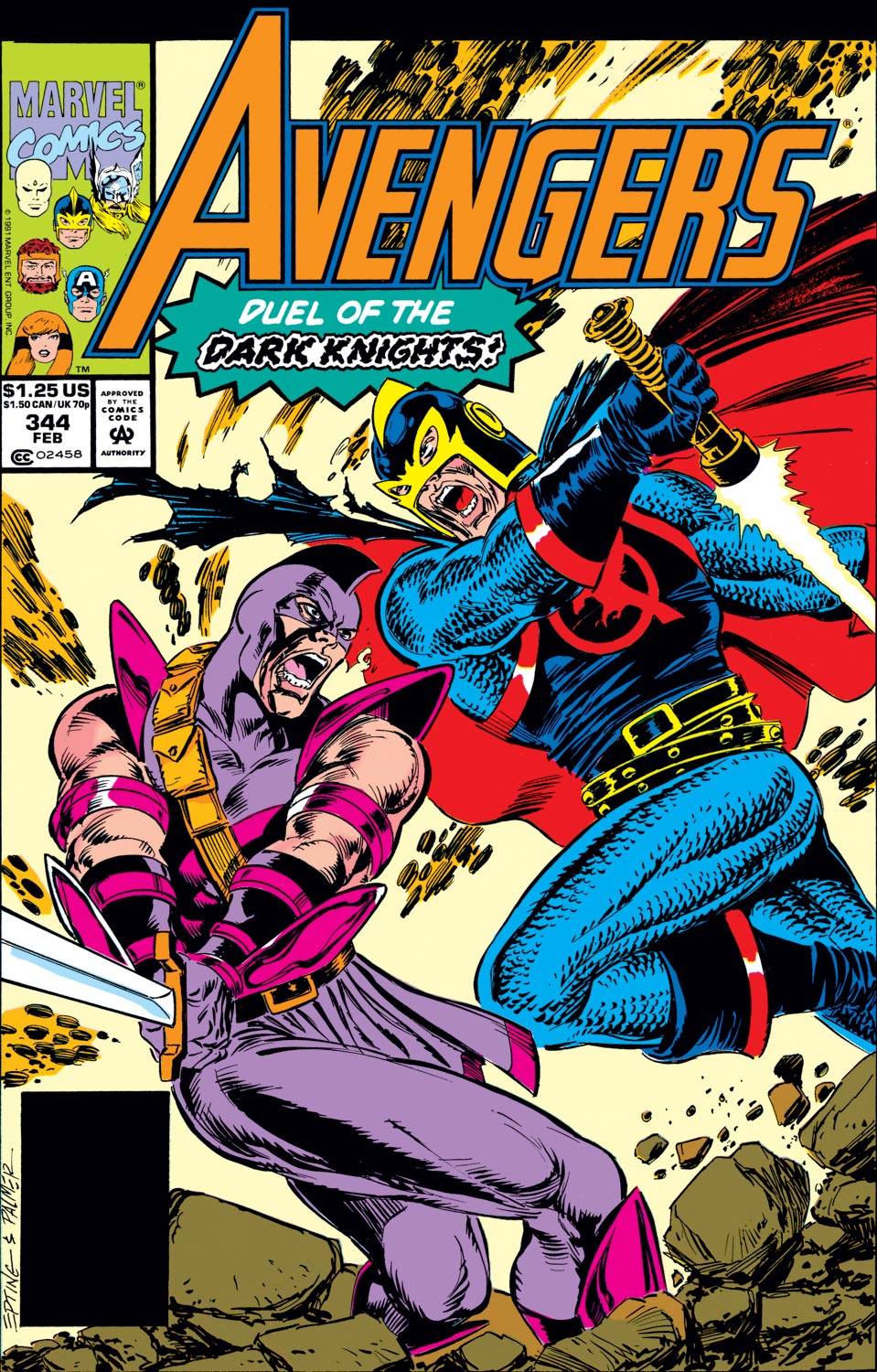 Avengers #352 Marvel Comics 1963 Series 9.2 Near Mint 
