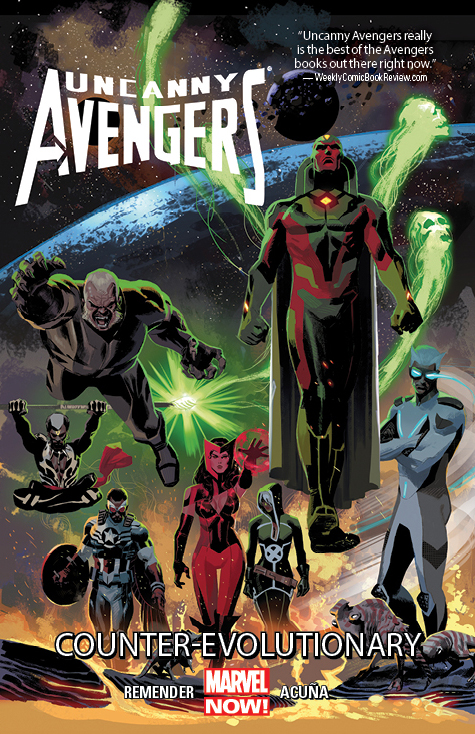 UNCANNY AVENGERS COUNTER EVOLUTIONARY #1 TP TPB TRADE PAPER BACK MARVEL 112 pg