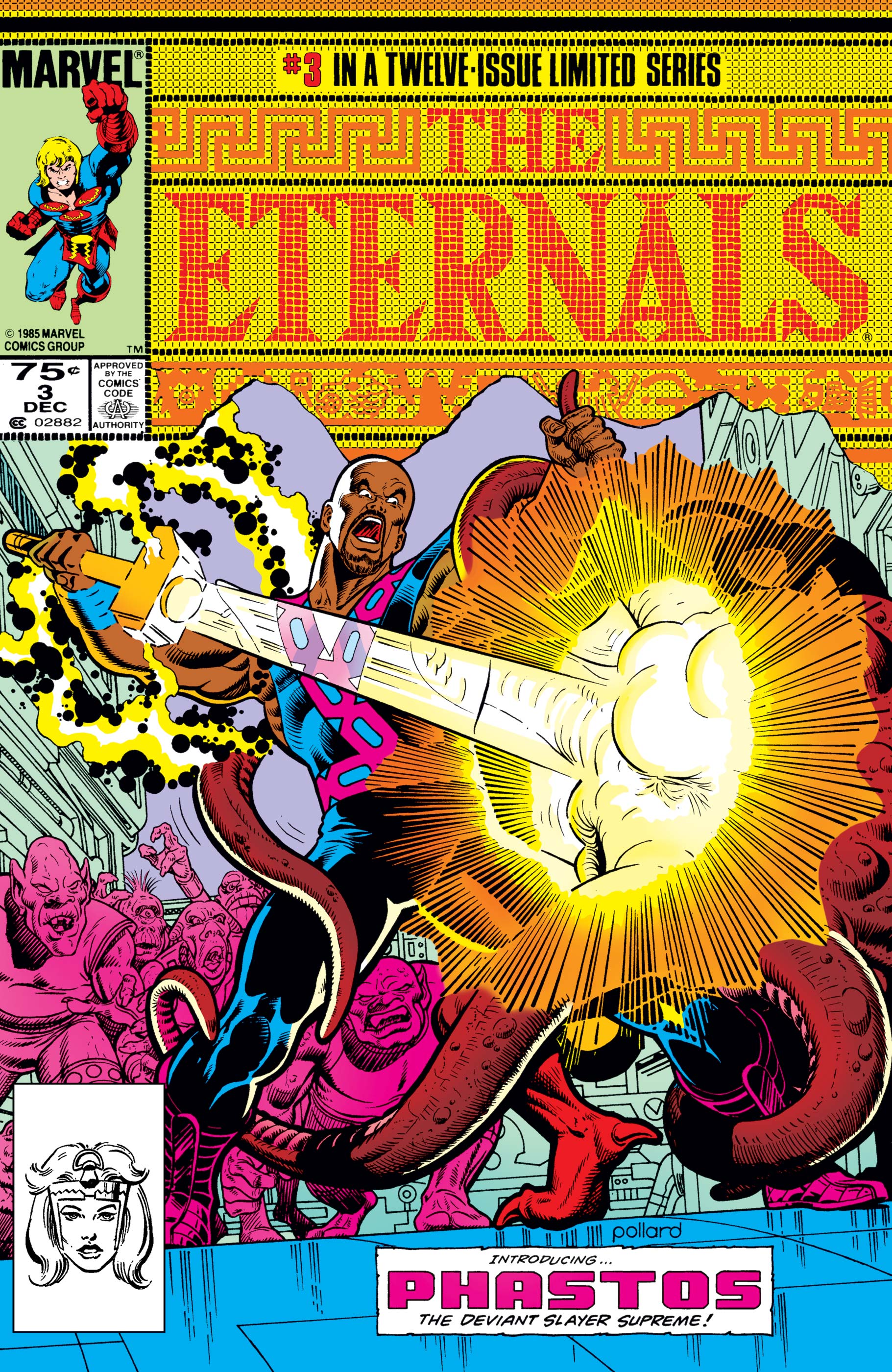 The Eternals (1985) 3 Comic Issues Marvel