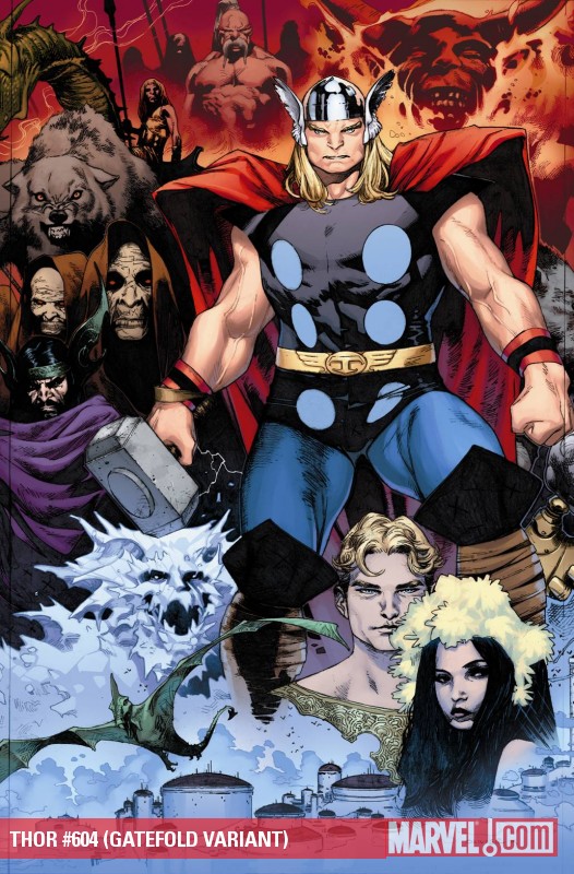 Thor (2007) #604 (GATEFOLD VARIANT)