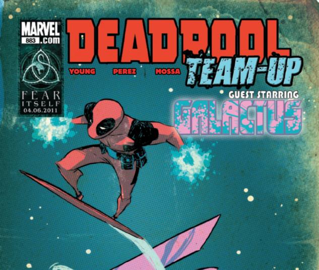 Deadpool Team Up #883 cover by Skottie Young