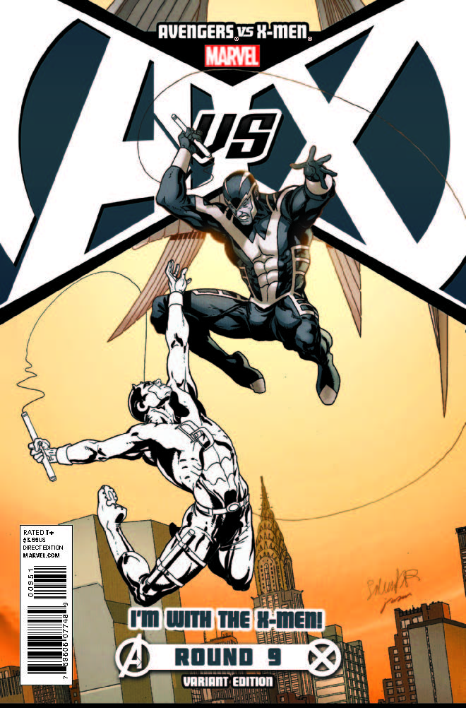 X-Men #9A Cheung Variant VF 2012 Stock Image Avengers vs