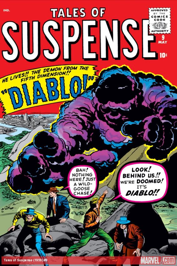 Tales of Suspense (1959) #9 comic book cover