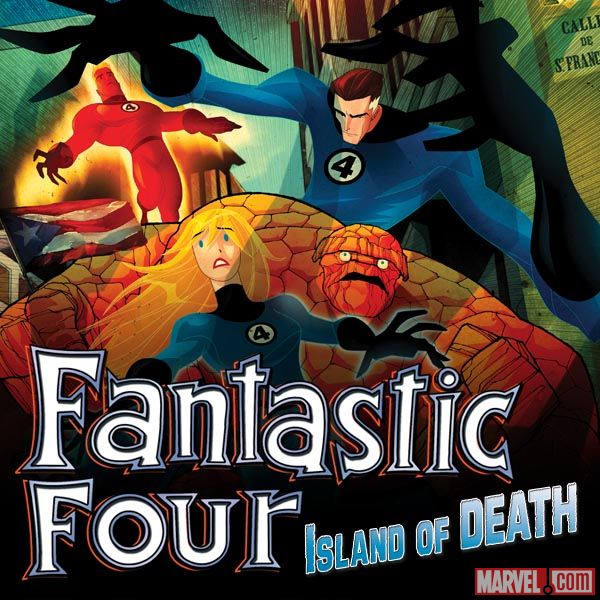 FANTASTIC FOUR: ISLAND OF DEATH TPB (2013)