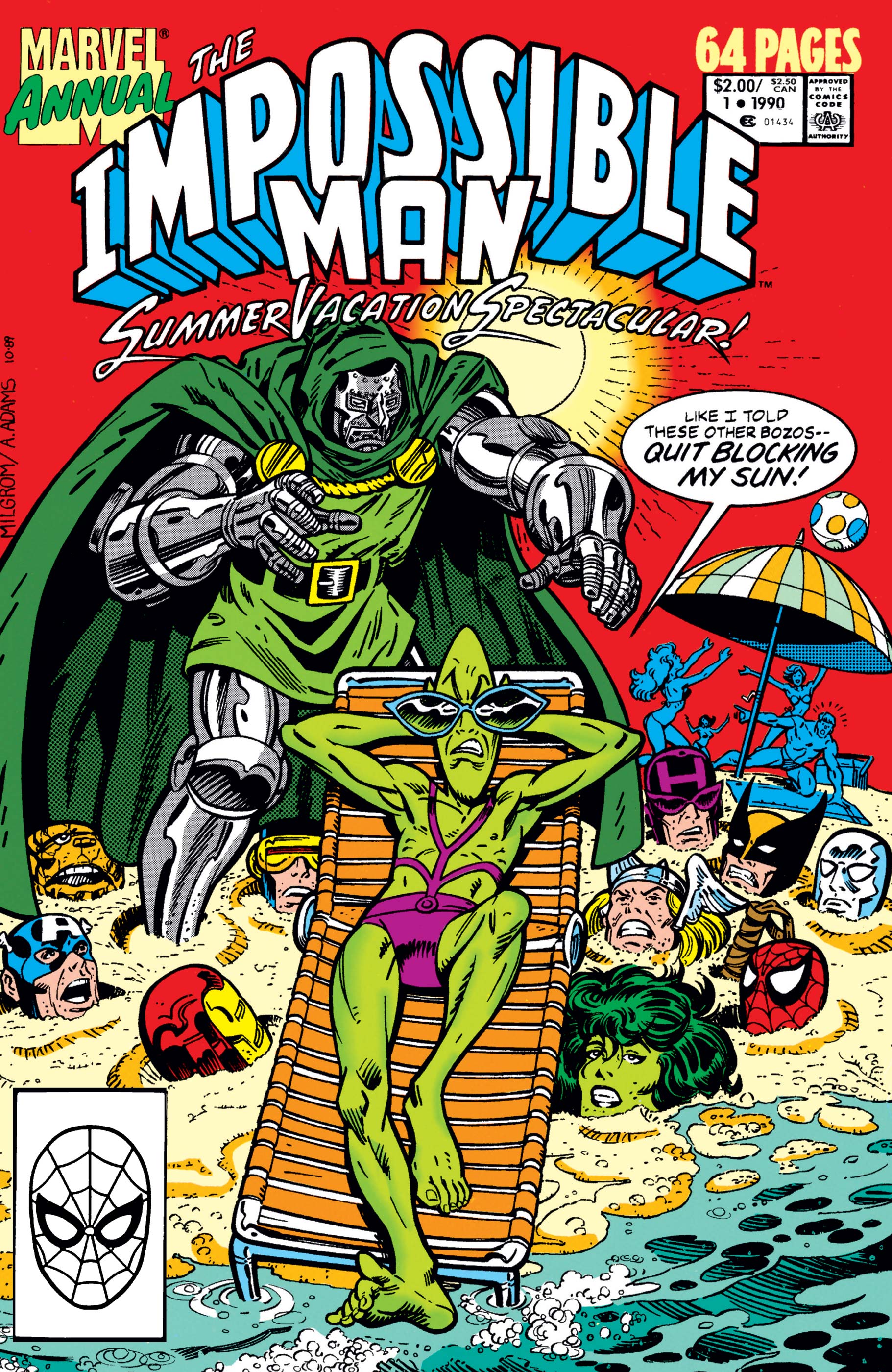 Impossible Man Summer Spectacular (1990) #1.