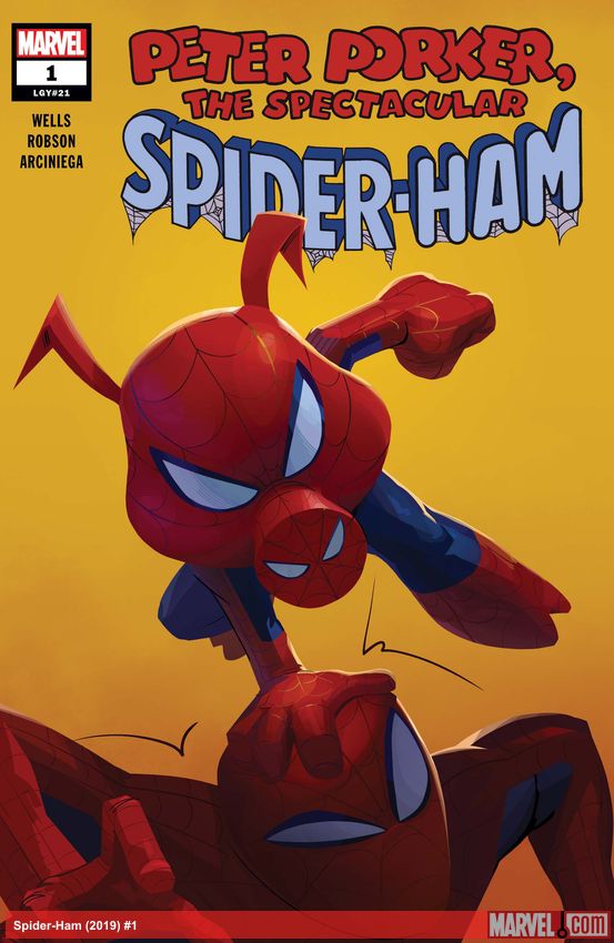 Cover of comic titled Spider-Ham (2019) #1