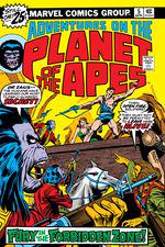 Adventures on the Planet of the Apes (1975) #5 cover
