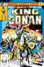 King Conan (1980) #16 cover
