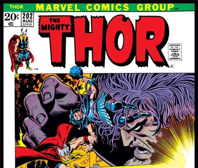 Thor (1966) #202 Cover