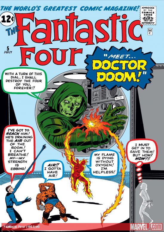 Resultado de imagem para fantastic four vol. 1 #5