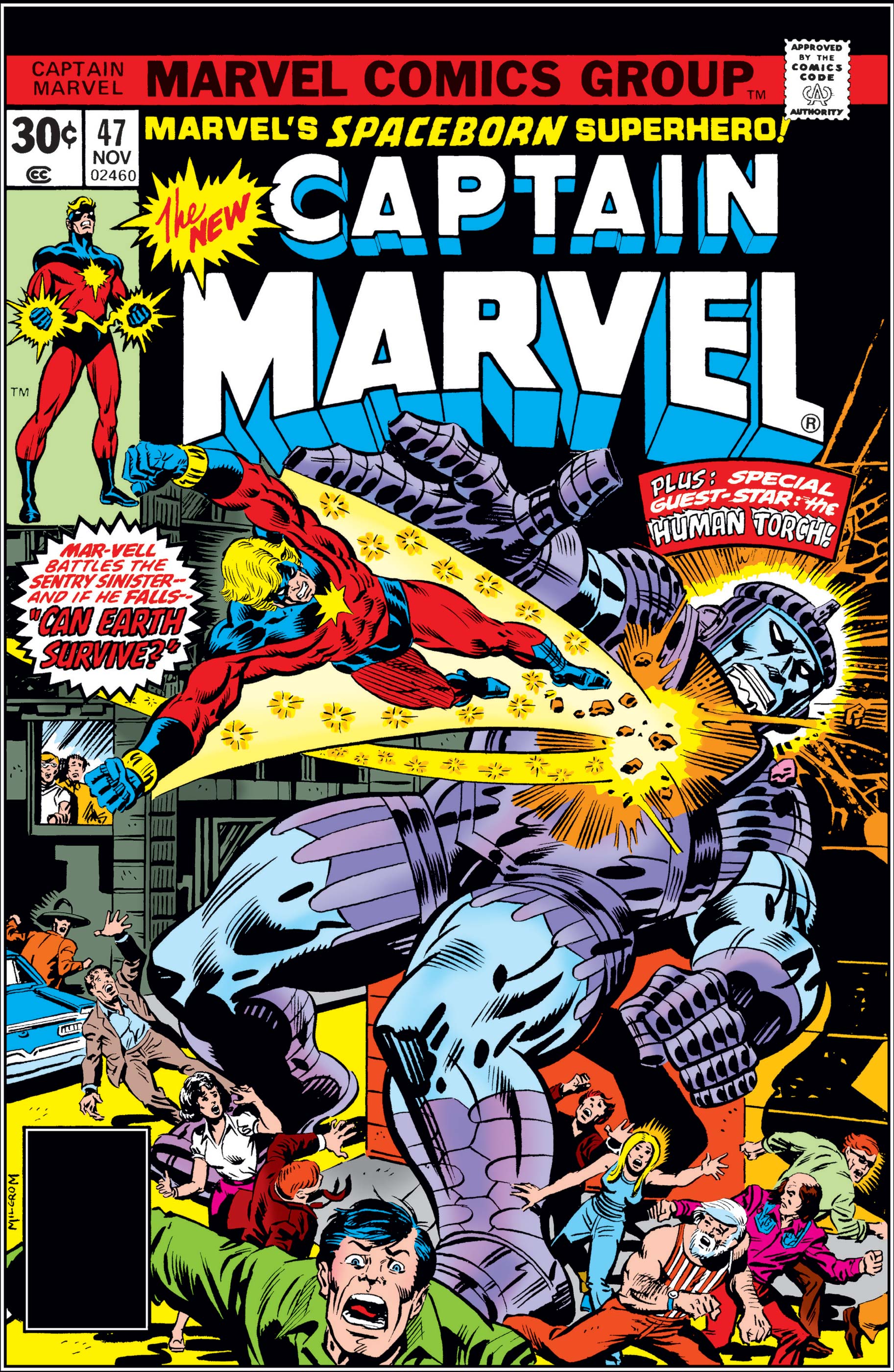 Captain Marvel (1968) #47 | Comic Issues | Marvel