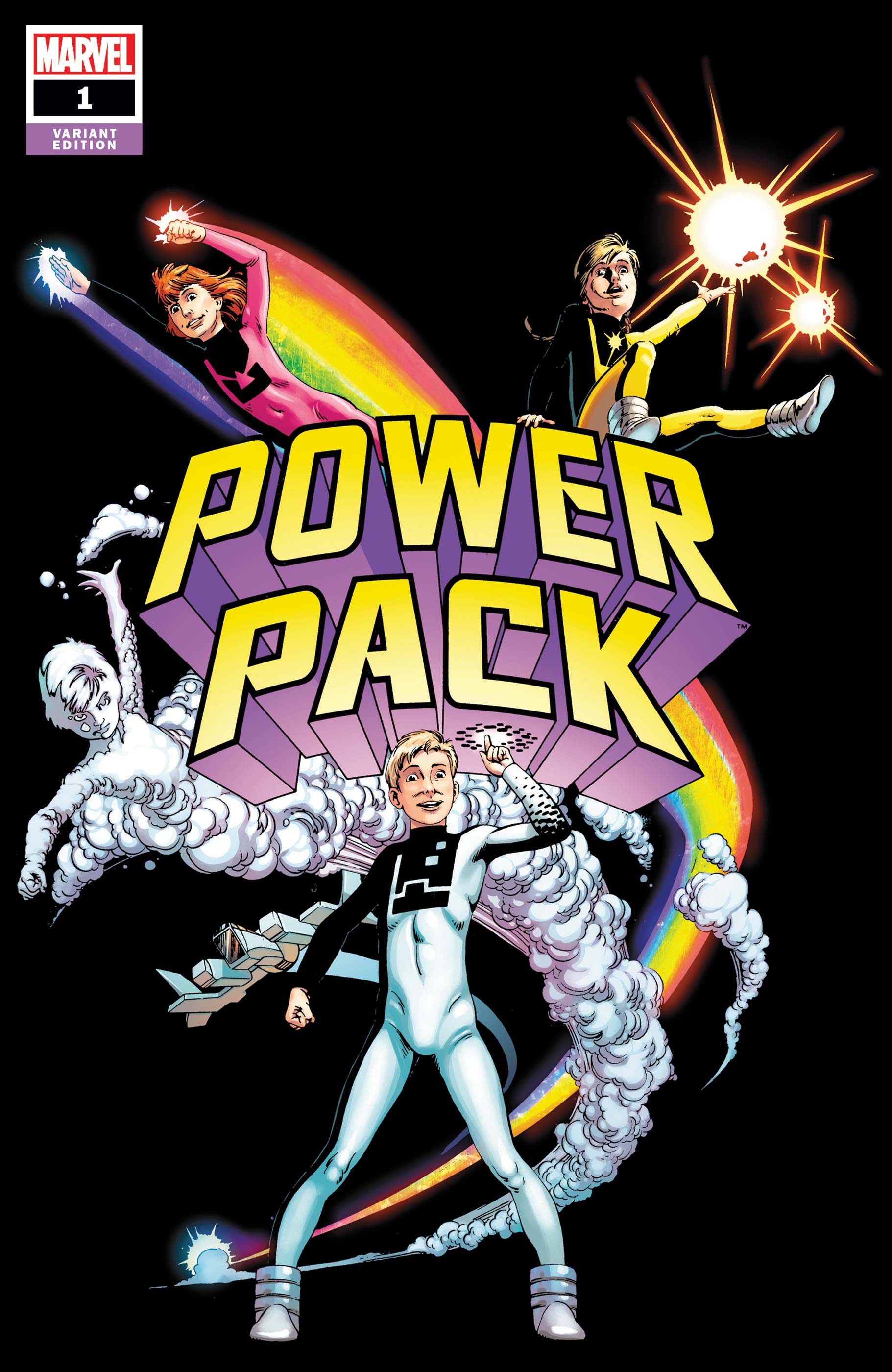 Power Pack 1 Variant Comic Issues Marvel