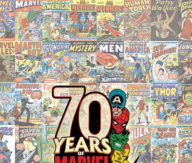 MARVEL 70TH ANNIVERSARY POSTER BOOK #1
