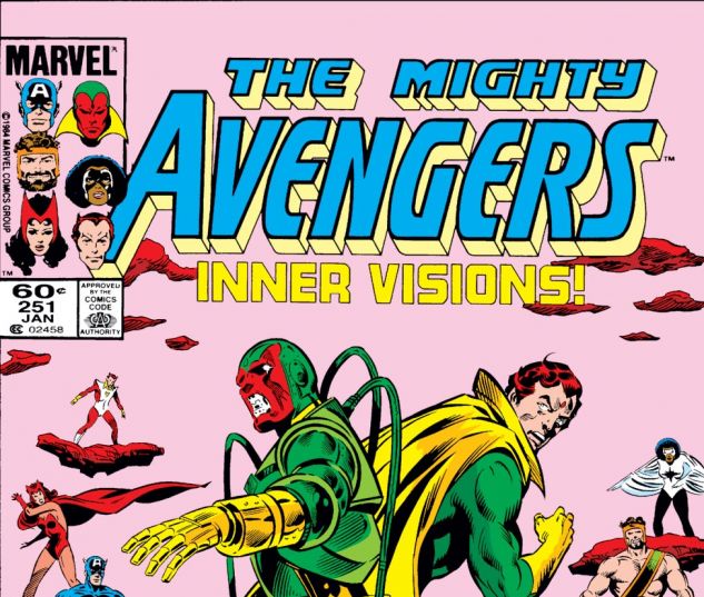Avengers (1963) #251 Cover