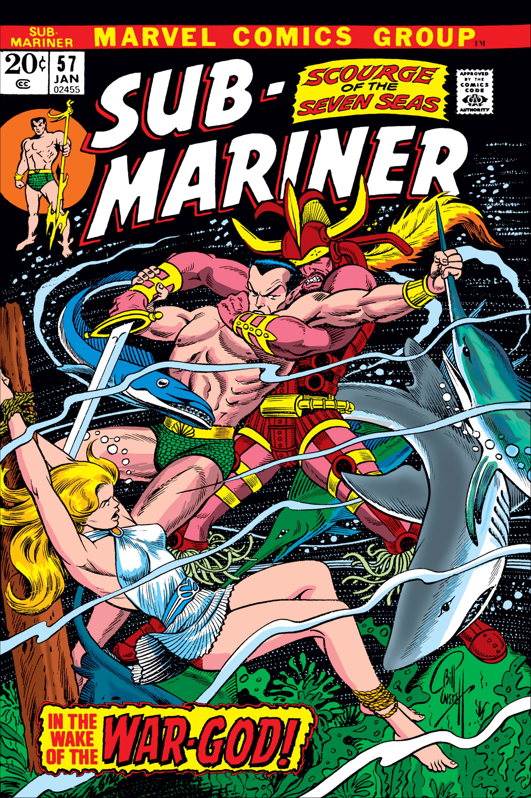 Sub-Mariner (1968) #57