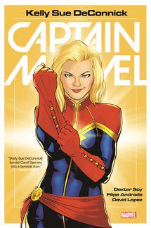 Captain Marvel by Kelly Sue Deconnick Omnibus (Hardcover) cover