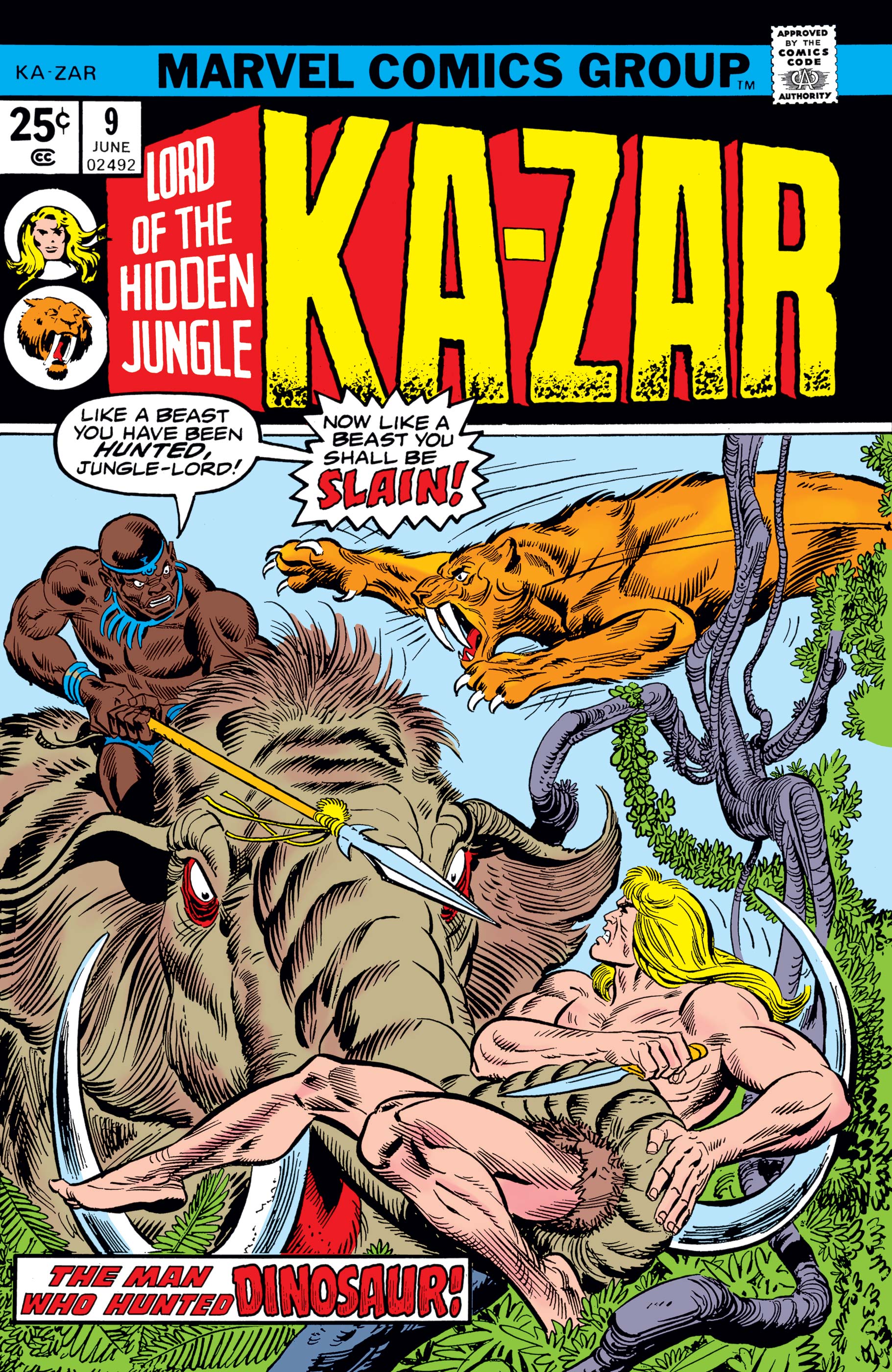 Ka-Zar (1974) #9