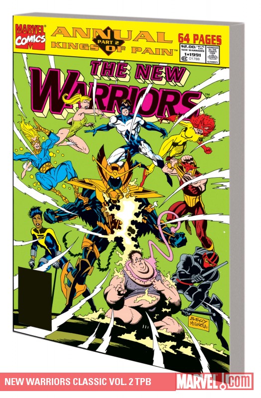 New Warriors Classic Vol. 2 (Trade Paperback)