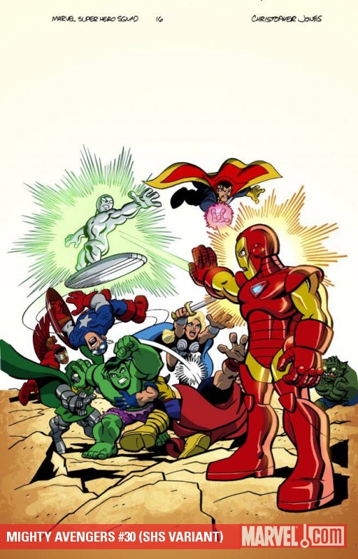 The Mighty Avengers (2007) #30 (SHS VARIANT)