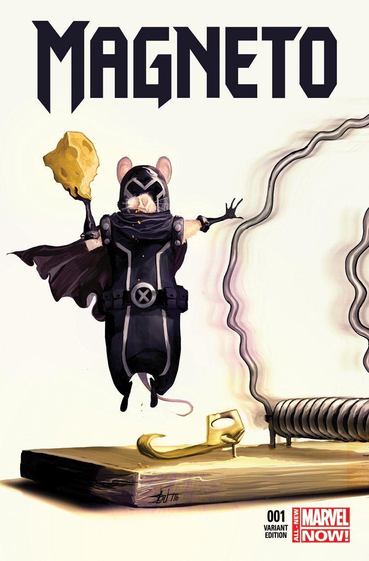 Magneto (2014) #1 (Del Mundo Animal Variant)