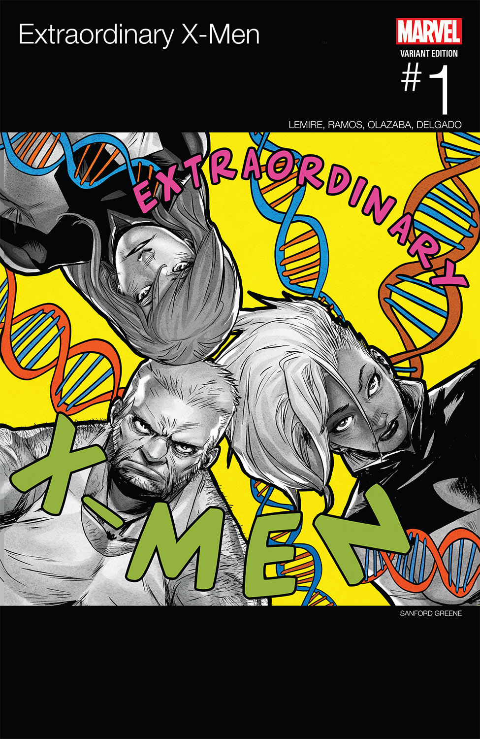 Extraordinary X-Men (2015) #1 (Greene Hip-&#8203;Hop Variant)
