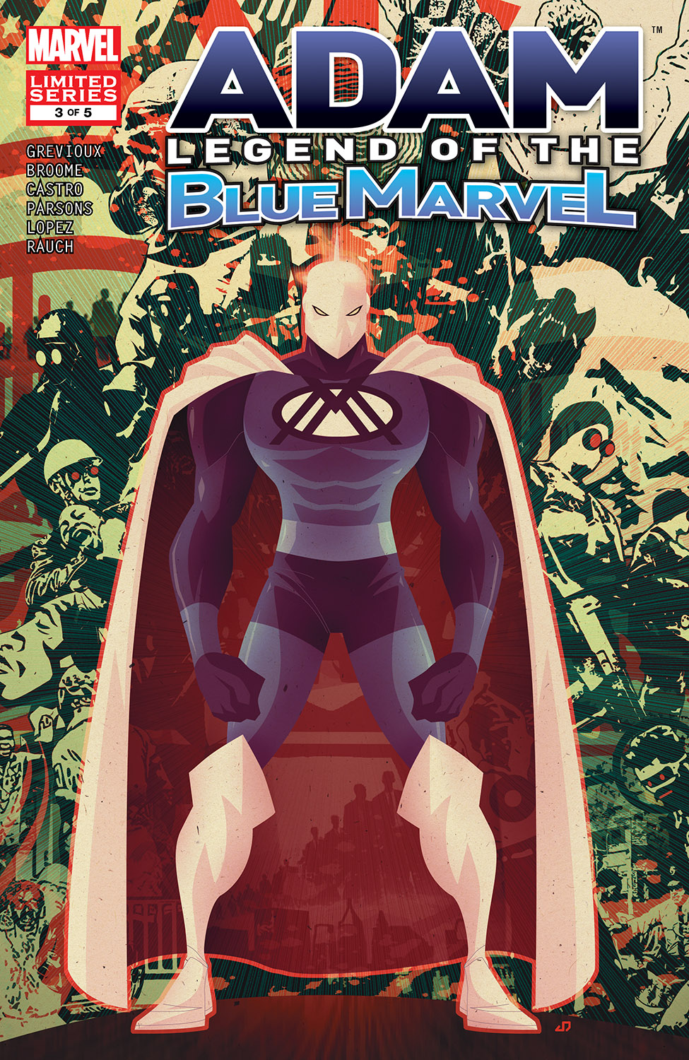 Adam: Legend of the Blue Marvel (2008) #3