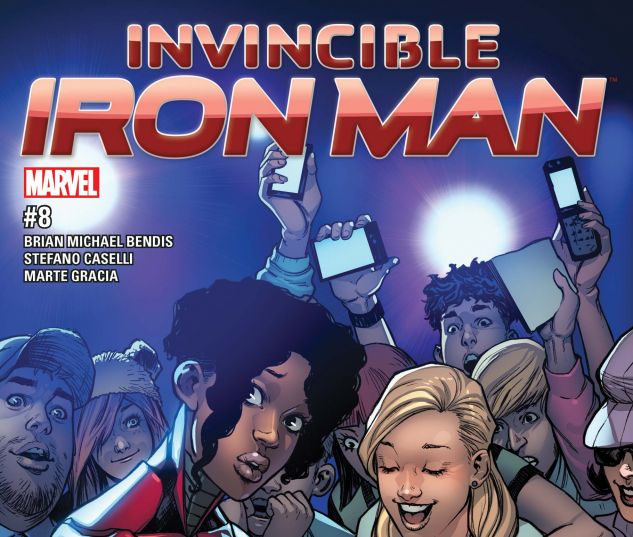 Invincible Iron Man #8  Variant Edition Marvel Comics CB16504