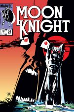 Moon Knight (1980) #34 cover