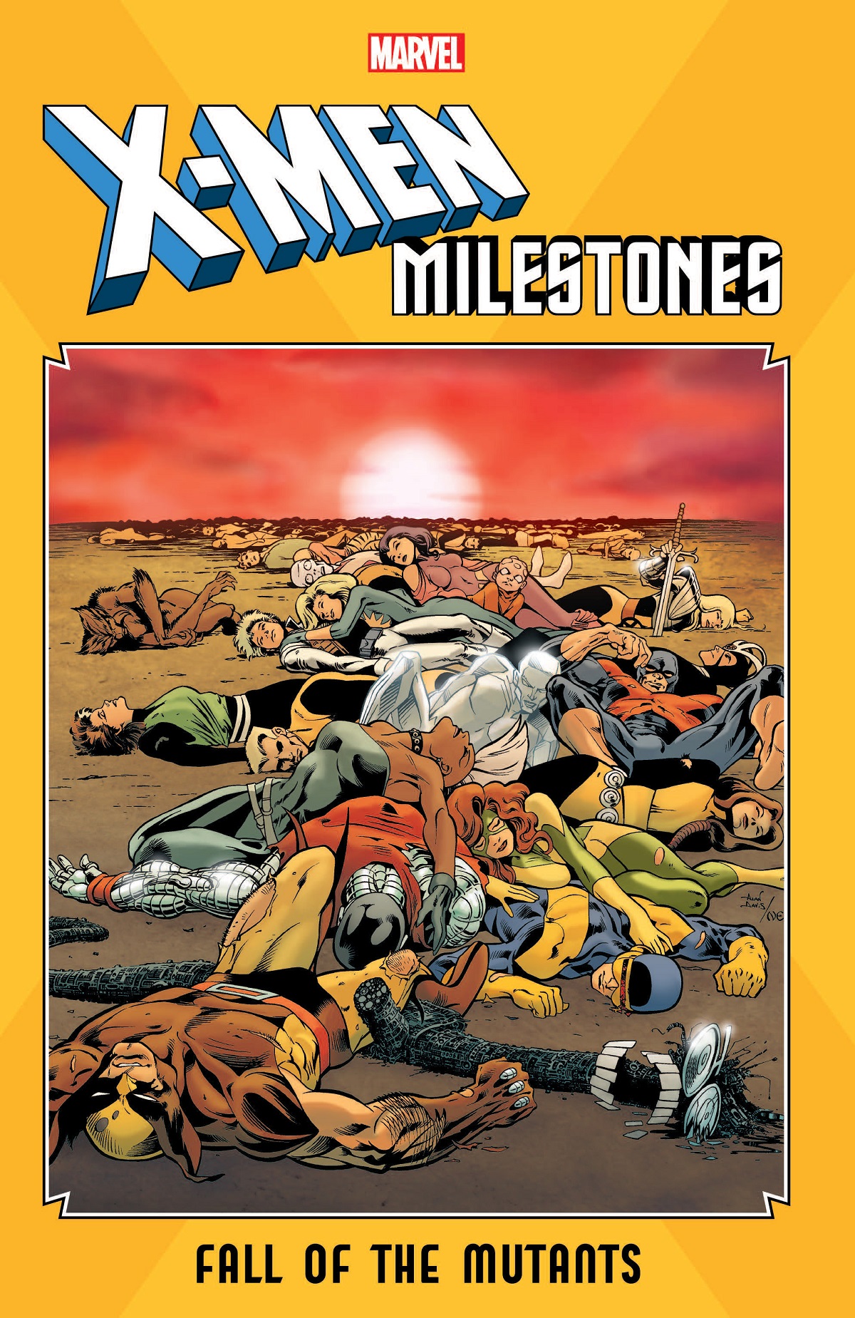 XMen Milestones Fall Of The Mutants (Trade Paperback) Comic Issues