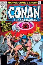 Conan the Barbarian (1970) #79 cover