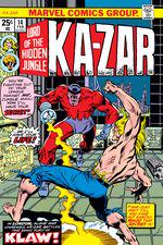 Ka-Zar (1974) #14 cover