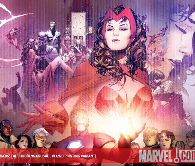 Avengers: The Children's Crusade (2010) #1 (2ND PRINTING VARIANT)