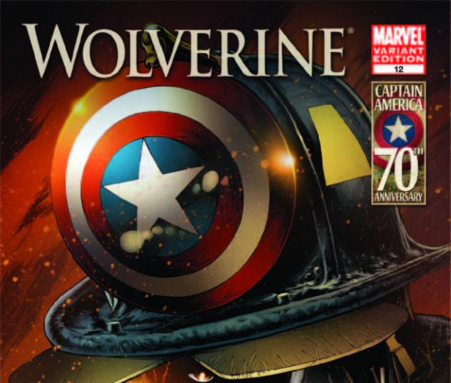 Wolverine (2010) #12, I Am Captain America Variant