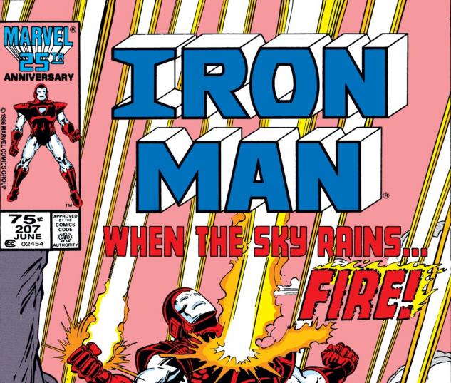 Iron Man (1968) #207 Cover