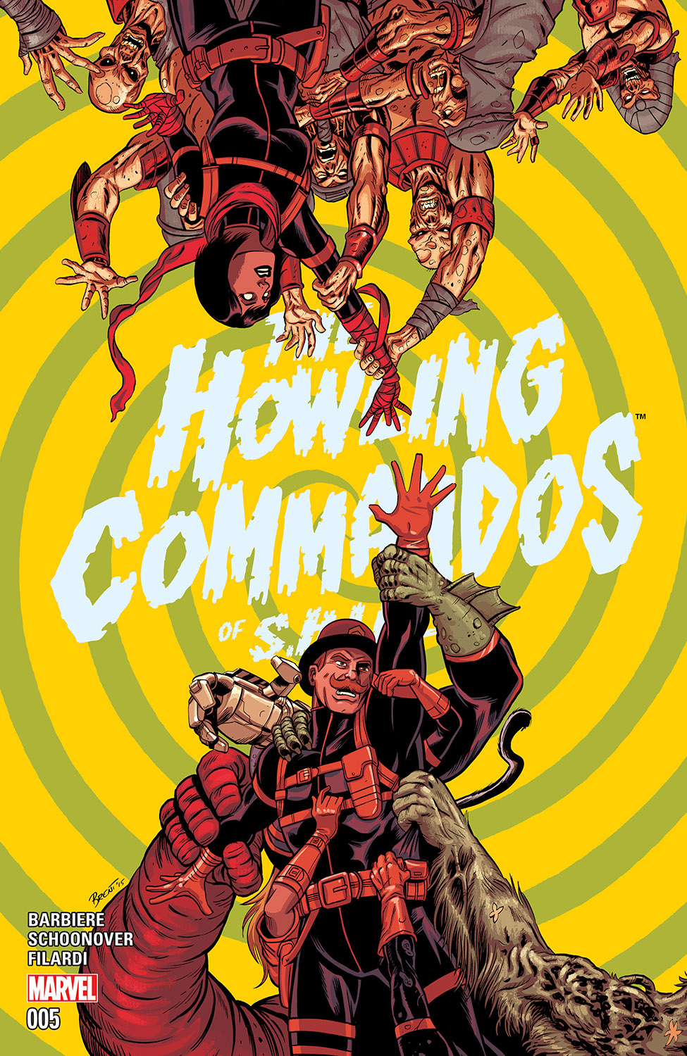 Howling Commandos of S.H.I.E.L.D. (2015) 5 Comics