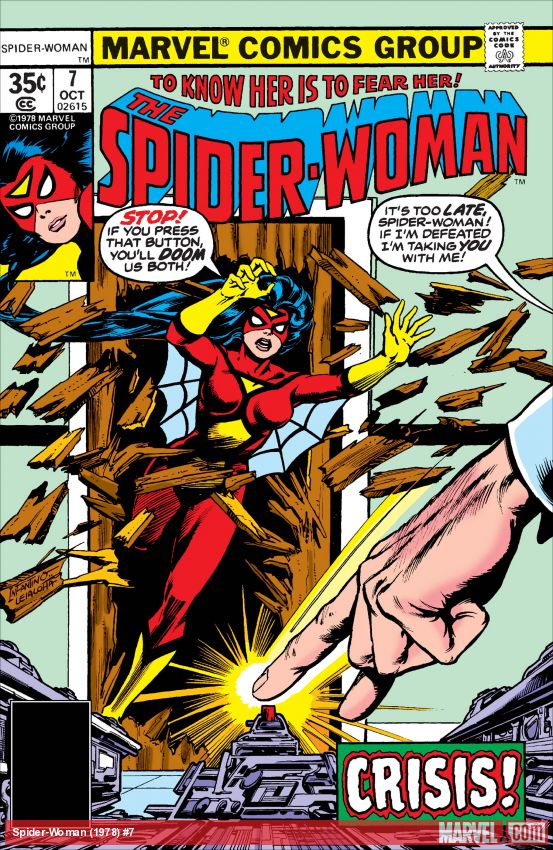 Spider-Woman (1978) #7 comic book cover