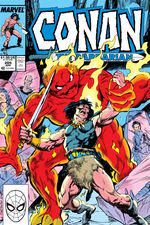 Conan the Barbarian (1970) #205 cover
