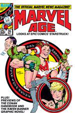 Marvel Age (1983) #26 cover
